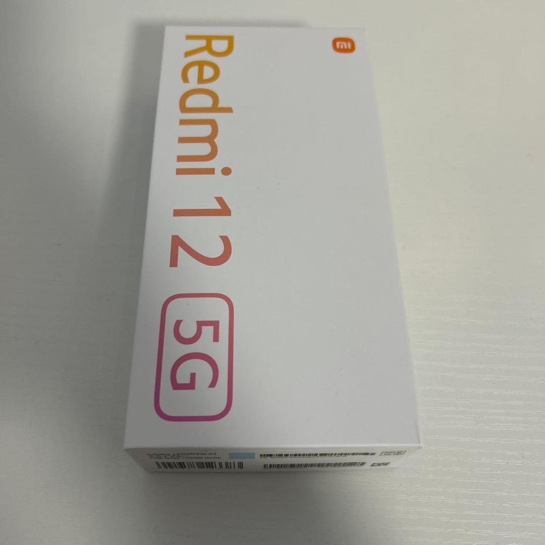 新品未使用　Redmi 12 5G 4GB RAM 128GB ROM