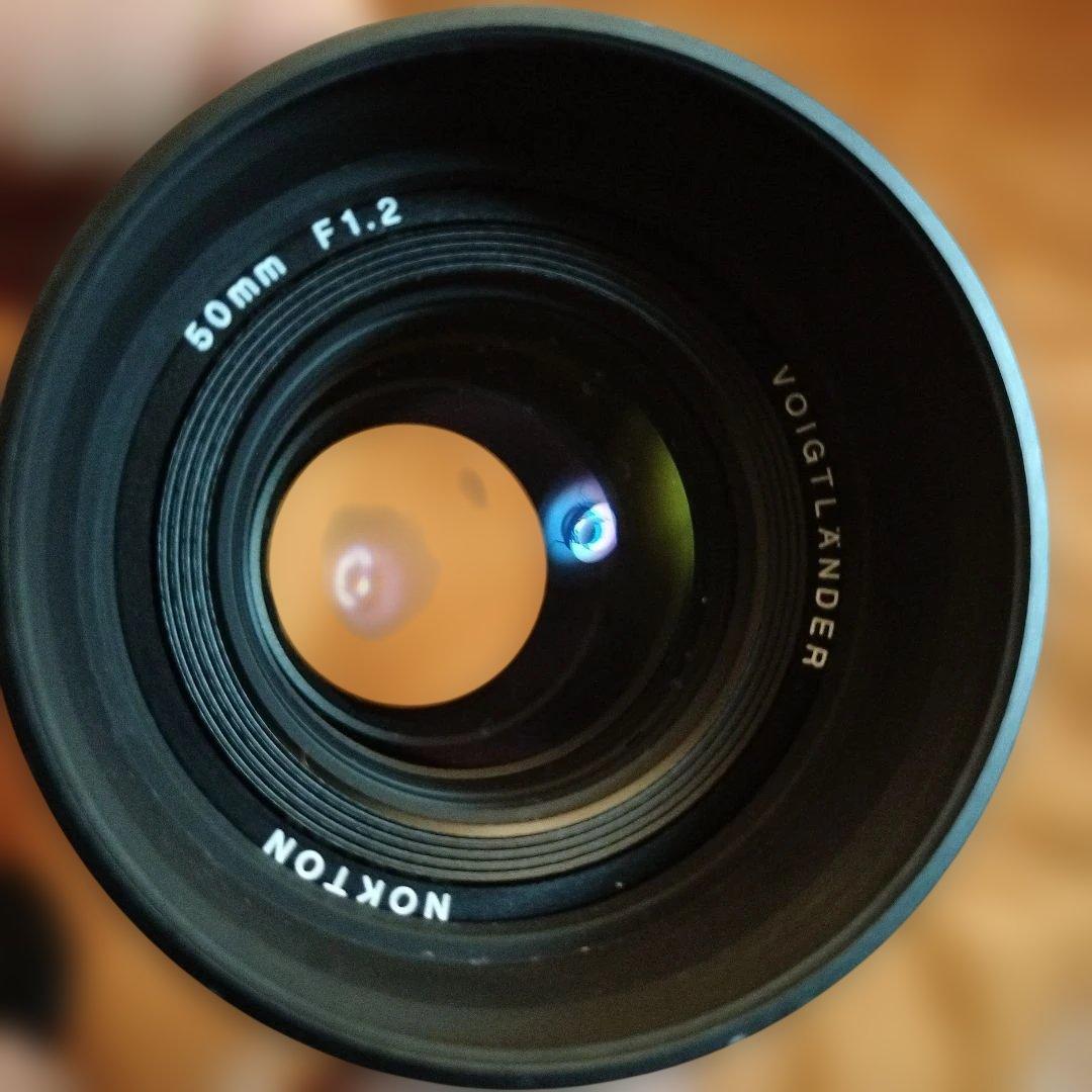 フォクトレンダー　ノクトン 50mm F1.2 レンズ　富士フイルム　Xマウント