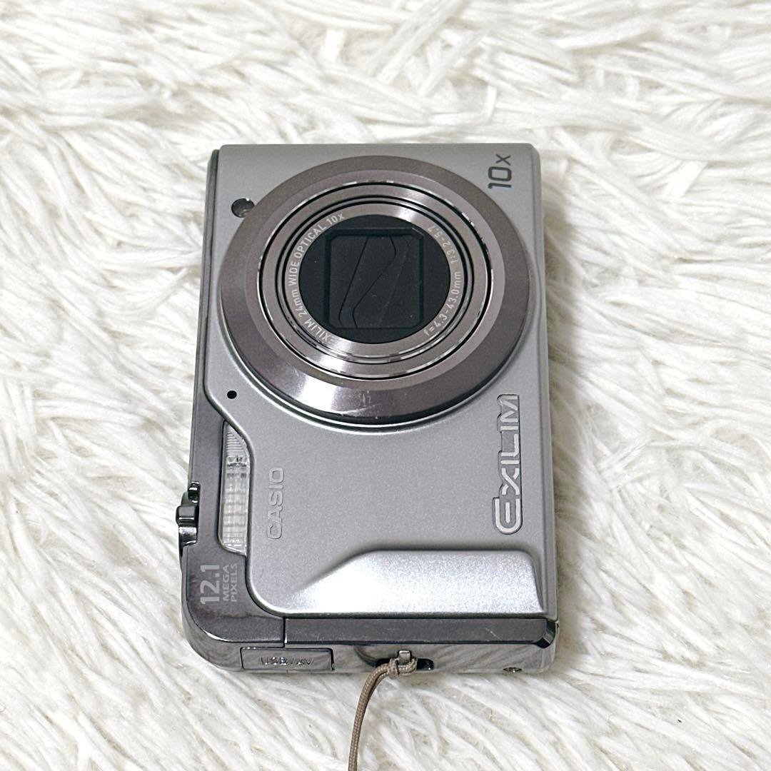 【極美品】CASIO EXILIM EX-H10 カシオ シルバー デジカメ