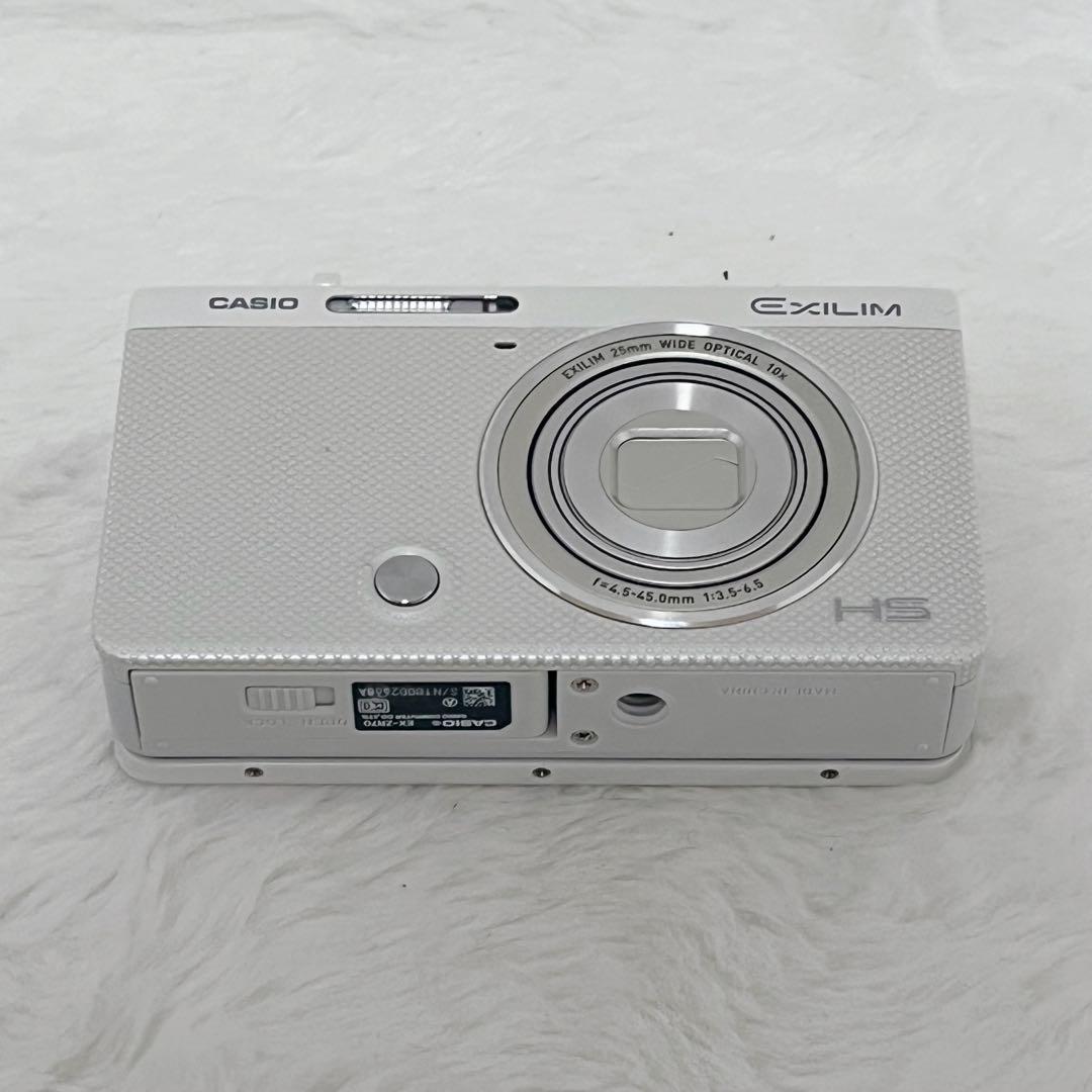 【極美品】CASIO デジカメEXILIM EX-ZR70WE
